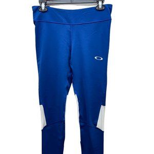 Oakley Performance Fit Women’s Athletic Leggings Blue - Size Small
